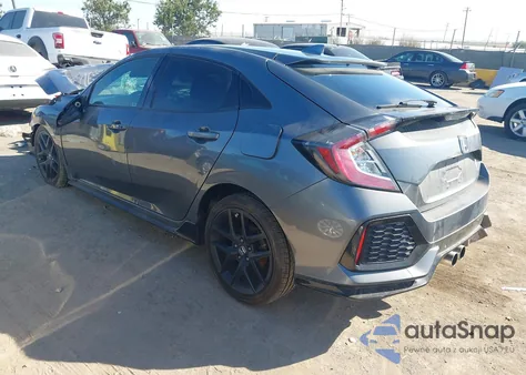 2018 Honda Civic Sport из США, поврежденный, VIN SHHFK7H44JU427249